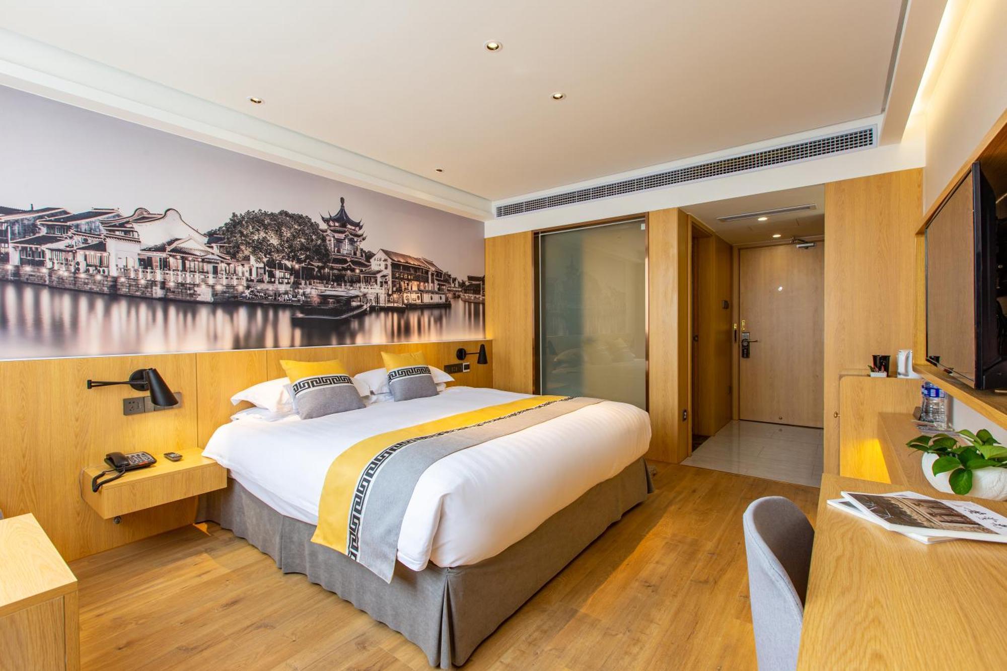 苏州华侨饭店 Suzhou (Jiangsu) Exteriör bild
