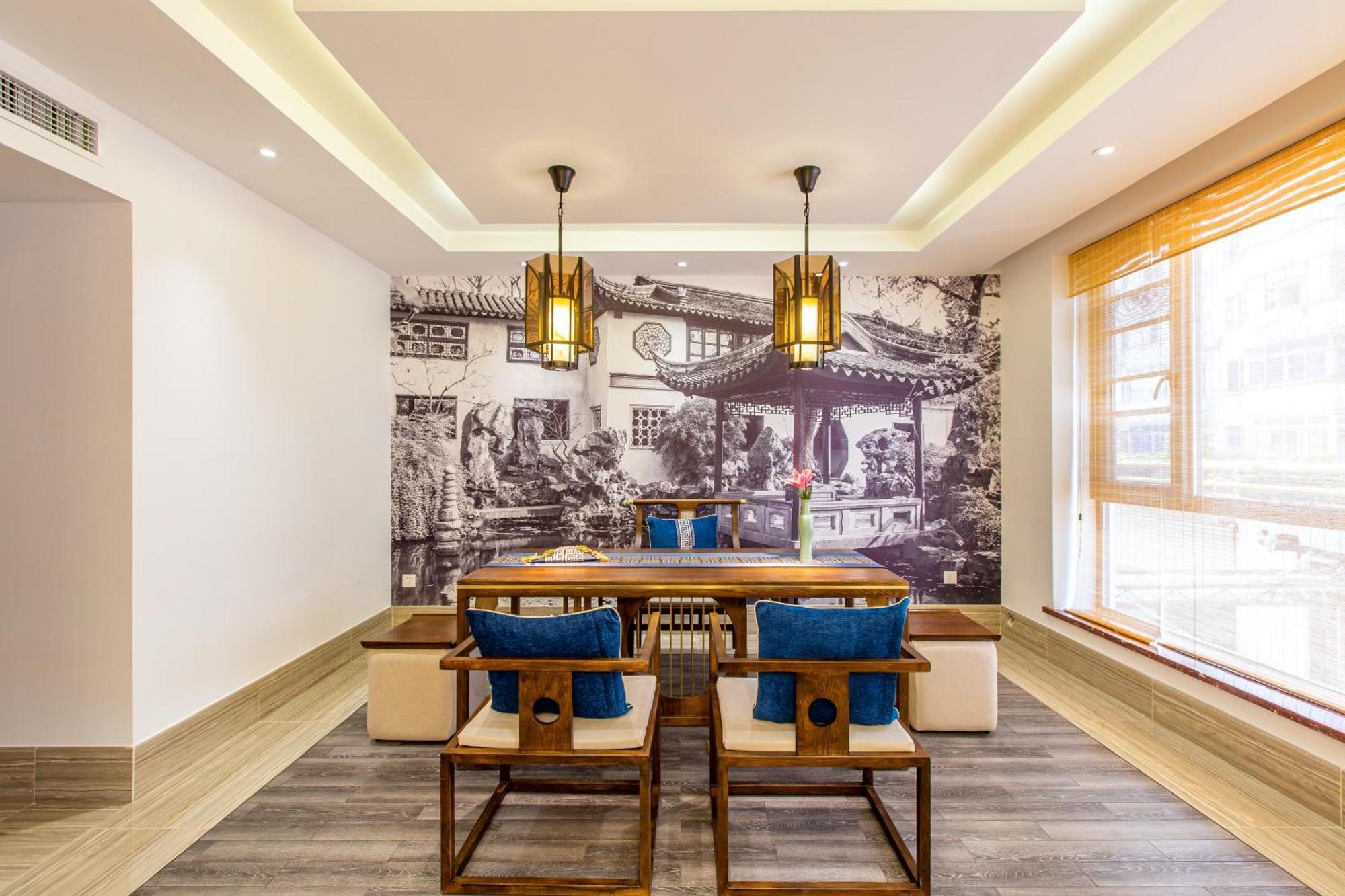 苏州华侨饭店 Suzhou (Jiangsu) Exteriör bild