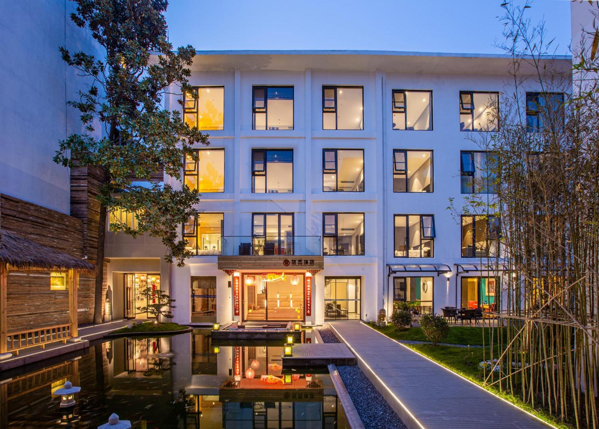 苏州华侨饭店 Suzhou (Jiangsu) Exteriör bild