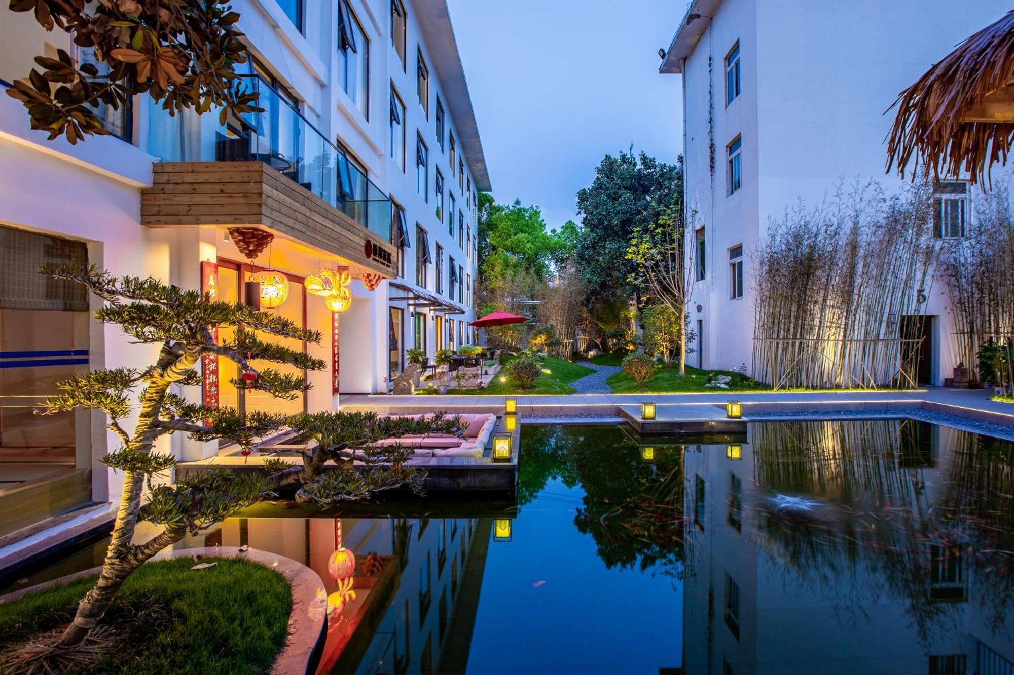 苏州华侨饭店 Suzhou (Jiangsu) Exteriör bild